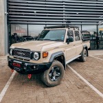 Toyota Land Cruiser 79 Wildog Alpha Black Front Bumper Replacement For