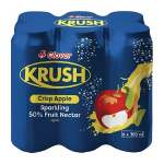 Clover Krush Crisp Apple Flavour 6X300ML