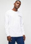 Tommy Hilfiger Tjm Clsc Linear Chest Long Sleeve Tee - White