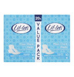 Lil-Lets Maxi Thick Pads Unscented V p Regular 1 X 20'S