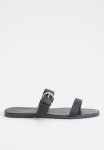 Wide Fit Double Strap Mule Sandals