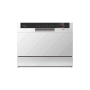 Box Damaged 6 Place Counter Top Dishwasher White