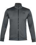 Men's Ua Sportstyle Tricot Jacket - Pitch GRAY-012 Md