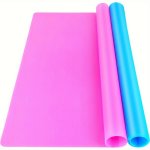 Silicone Craft Mat 39.88X29.97 Cm Oversized Nonstick Table Protector For Jewelry Casting Molds Resin Paint Clay Heat-resistant W