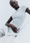 Scoop-back Body - Light Grey Marl