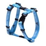 Rogz Pupz Yoyo Extra Small H-harness Blue Ringo Design Waggs Pet Shop