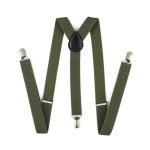 Army Green Suspenders