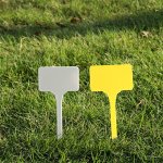 50PCS T-type Plant Labels - Durable Pp Material Ideal For Gardens Nurseries & Farming
