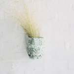 Moonrock Planter Large - Forest Green Splatter