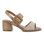Hetty Block Heel - Bronze - 8
