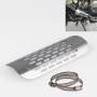 MB-EX014-S Motorcycle Modification Accessories Iron 75MM Exhaust Pipe Heat Shield For Kawasaki