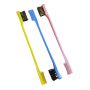 Multicolour Set Of 3 Double Edge Control Brush