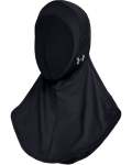 Women's Ua Sport Hijab - Black Black Silver Xs s