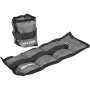 Unboxed Deal - Wrist And Ankle Weights 2X 1KG - Grey