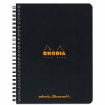 Rhodia Wirebound Notebook A5+ Lined - Black