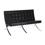 Two Seater Couch – Barcelona – Von Der Rohe – 2 Seater – Pleather – Colour Options
