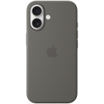 Apple IPHONE16 Silicone Case With Magsafe - Stone Gray Model A3313