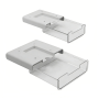 Under Desk Storage Drawers 2 Pack Slide-out Adhesive Or Drill Mount