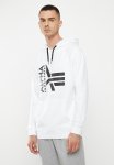 Alpha Industries Ai Half Logo Hoodie - White