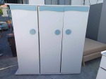 Classic 3 Door Wardrobe White