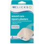 Clicks Advanced Wound Care Hydrocolloid Square Plasters 6 Plasters