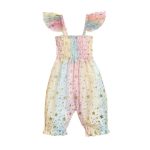 Pastel Rainbow Star Jumpsuit 18-24M