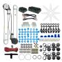 Kr Universal/ Custom Vehicle Electric Window Kit 12V 2-DOOR