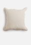 Oshun Cushion Cover - Natural & Mauve