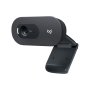Logitech - C505 HD 720P Webcam With Widescreen Video Black
