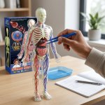 Clear Human Body Anatomy Educational Model