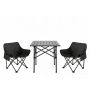 Folding Table With Chairs Set - Portable Outdoor Camping Dining Set