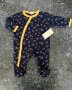 New Mothers Choice Blue Rocket Ship Onesie 3/6M