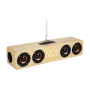 Trusound 8C High-end Wooden Clock Subwoofer Bluetooth Speaker
