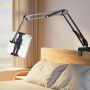 Tablet Holder For Bed Adjustable And Foldable Tablet Bed Stand Mount With 360 Degree Rotation For Ipad Pro/ipad/iphone 14/13 And All 4.7""-12.9"" Devices