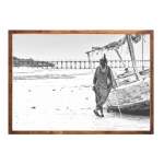 Kusabiri Landscape Art Print - Premium Stretched Canvas A1
