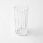 - Hand Pressed Hi Ball Glass Set Of 4 Choose From 3 Colours - Clear