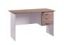 Solitude Work Desk - Sanremo Oak & White