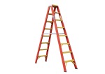 8 Step Double Sided Full Fibre-glass Ladder