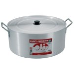 - Heavy Catering Pot Emeried Finish Stewing Pot 53CM - 50L