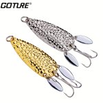 Goture 1PC Spinning Jig Fishing Spoon Lure Zinc Alloy Body Fishing Accessories 24G 0.85OZ