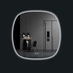 Siara LED Square Mirror