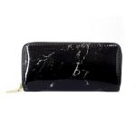 Giorgia Black Marble Finish Patent Purse