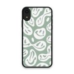 Custom Printed Tpu Cases - Apple Iphone Xr & 39 Green Smiley& 39 By