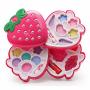 Kids Makeup Kit For Girls Real Washable Pretend Play Makeup Set And Nail Art All In One Beauty Kit