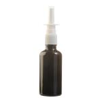 50ML Black Glass Aromatherapy Bottle With Nasal Sprayer 18 415