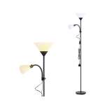 LED Floor Lamp Black & White