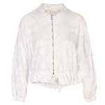 Jacquard Bomber - White Free