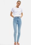 Skinny High Jeans - Light Denim Blue