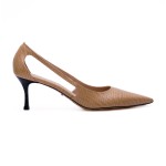 Leather Pumps -nude
