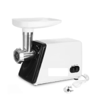 Ashcomonline Durable Electric Meat Grinder 250 W Mixer Grinder White